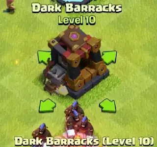 Dark Barracks lvl 10 Dark Barracks lvl 10